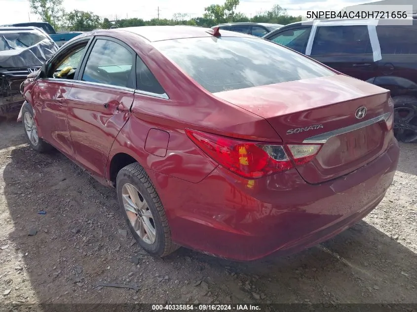 2013 Hyundai Sonata Gls VIN: 5NPEB4AC4DH721656 Lot: 40335854