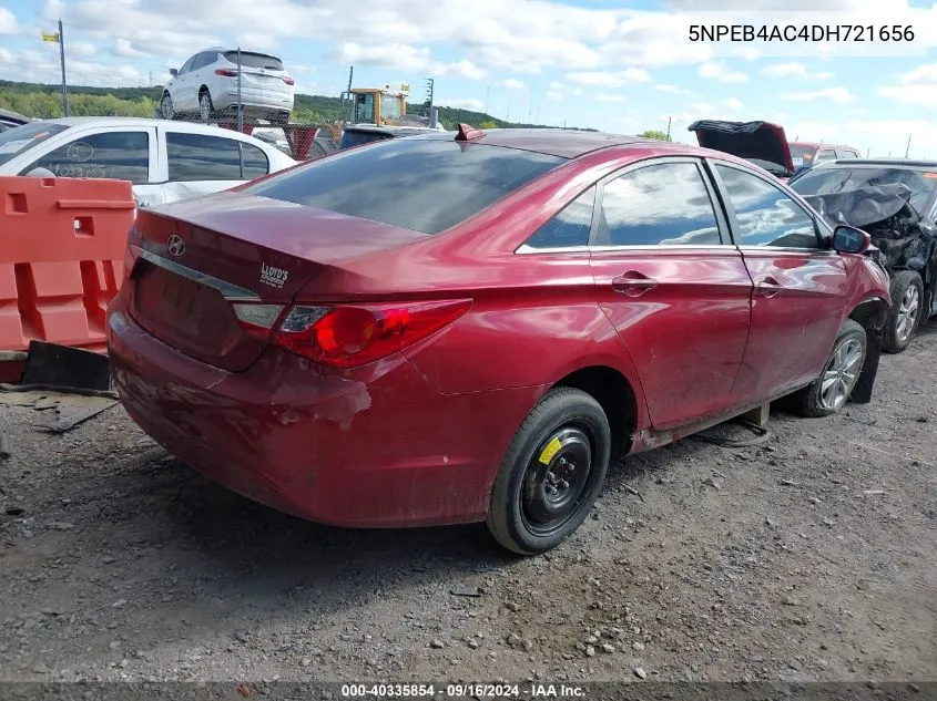 2013 Hyundai Sonata Gls VIN: 5NPEB4AC4DH721656 Lot: 40335854