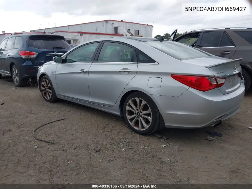 2013 Hyundai Sonata Limited 2.0T VIN: 5NPEC4AB7DH669427 Lot: 40336166