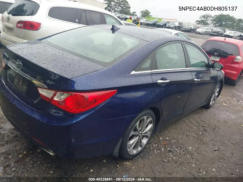 5NPEC4AB0DH805137 2013 Hyundai Sonata Se 2.0T