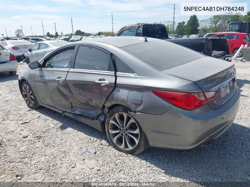 2013 Hyundai Sonata Se/Limited VIN: 5NPEC4AB1DH784248 Lot: 40342610