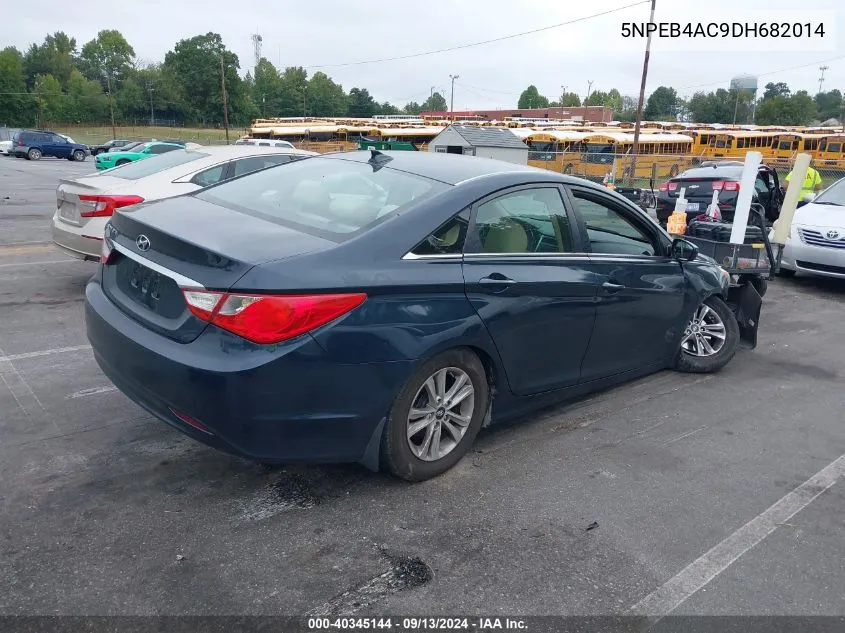 2013 Hyundai Sonata Gls VIN: 5NPEB4AC9DH682014 Lot: 40345144