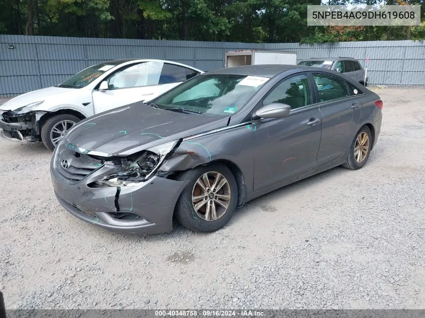 5NPEB4AC9DH619608 2013 Hyundai Sonata Gls