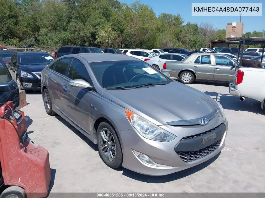 KMHEC4A48DA077443 2013 Hyundai Sonata Hybrid