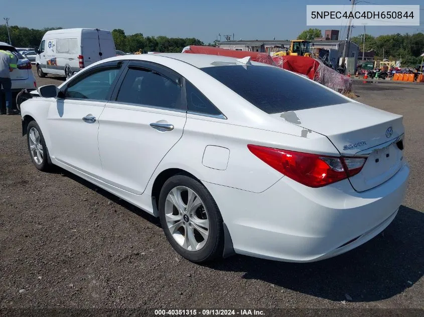 2013 Hyundai Sonata Limited VIN: 5NPEC4AC4DH650844 Lot: 40351315