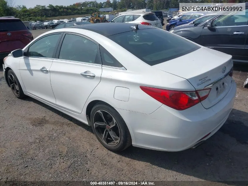 2013 Hyundai Sonata Limited 2.0T VIN: 5NPEC4ABXDH659992 Lot: 40351497