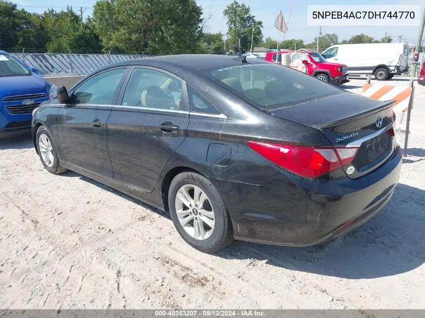 2013 Hyundai Sonata Gls VIN: 5NPEB4AC7DH744770 Lot: 40353207