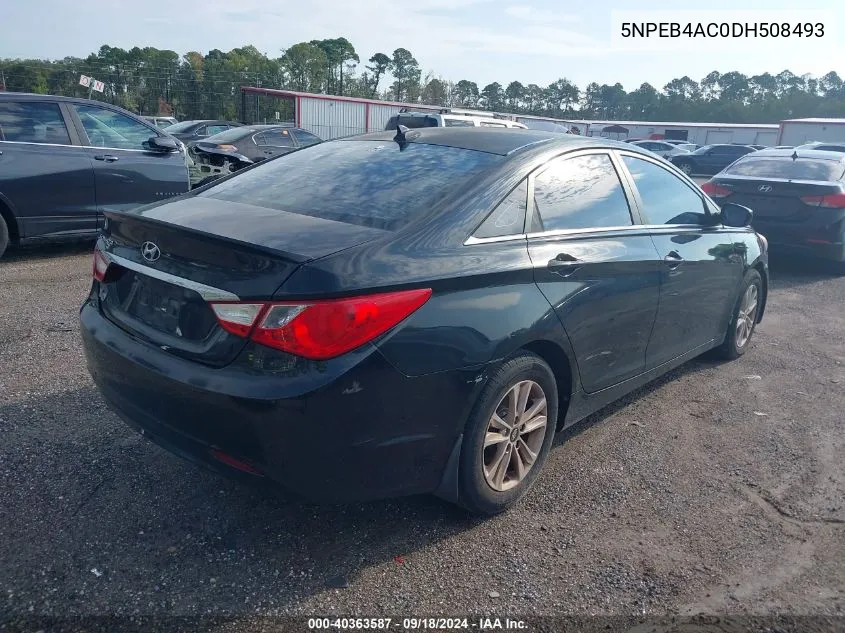 5NPEB4AC0DH508493 2013 Hyundai Sonata Gls