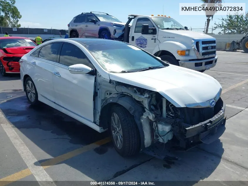 KMHEC4A49DA072834 2013 Hyundai Sonata Hybrid Limited