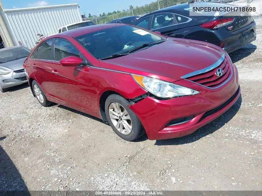 2013 Hyundai Sonata Gls VIN: 5NPEB4AC5DH718698 Lot: 40390466