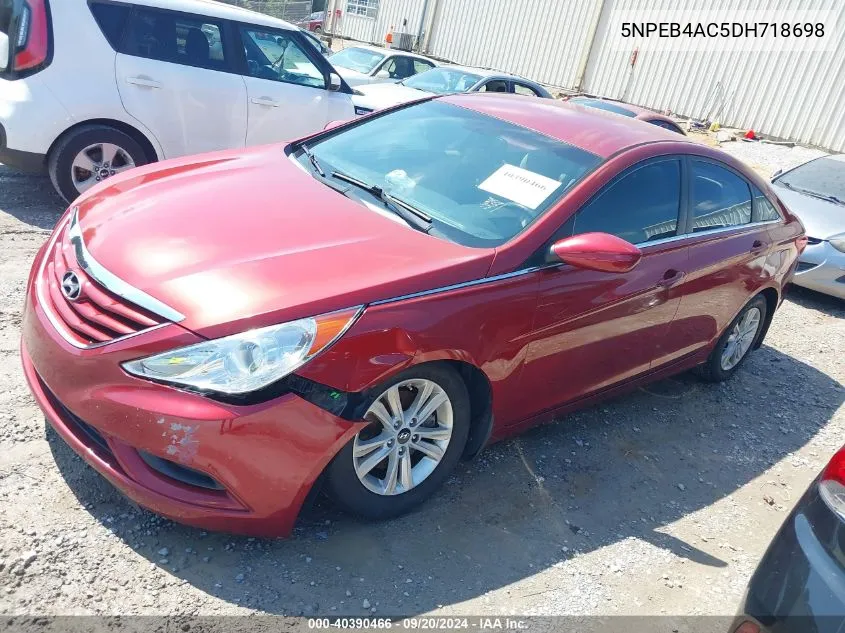 2013 Hyundai Sonata Gls VIN: 5NPEB4AC5DH718698 Lot: 40390466