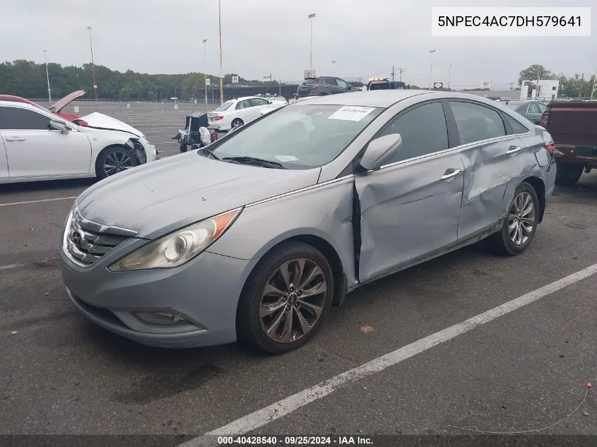 2013 Hyundai Sonata Se VIN: 5NPEC4AC7DH579641 Lot: 40852052