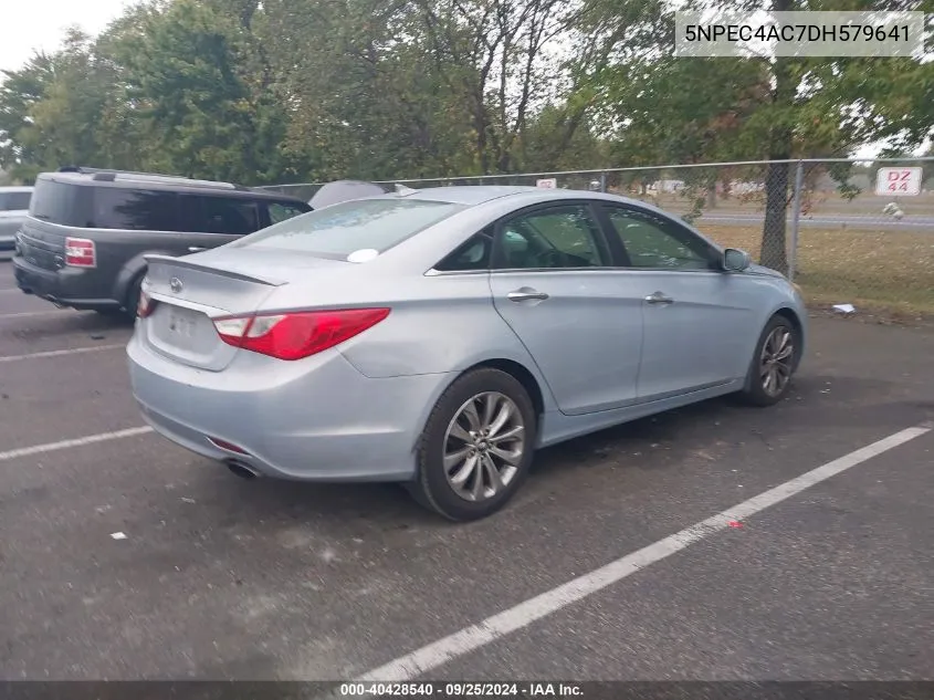 2013 Hyundai Sonata Se VIN: 5NPEC4AC7DH579641 Lot: 40852052