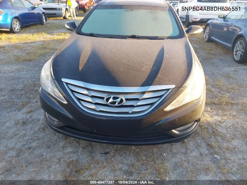 2013 Hyundai Sonata Limited 2.0T VIN: 5NPEC4AB8DH636551 Lot: 40477287