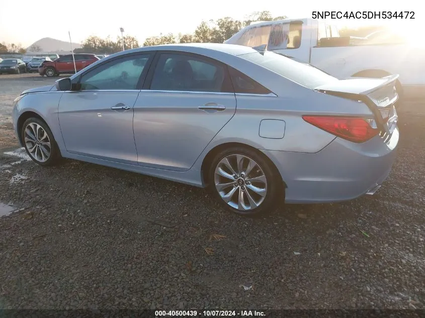 5NPEC4AC5DH534472 2013 Hyundai Sonata Se