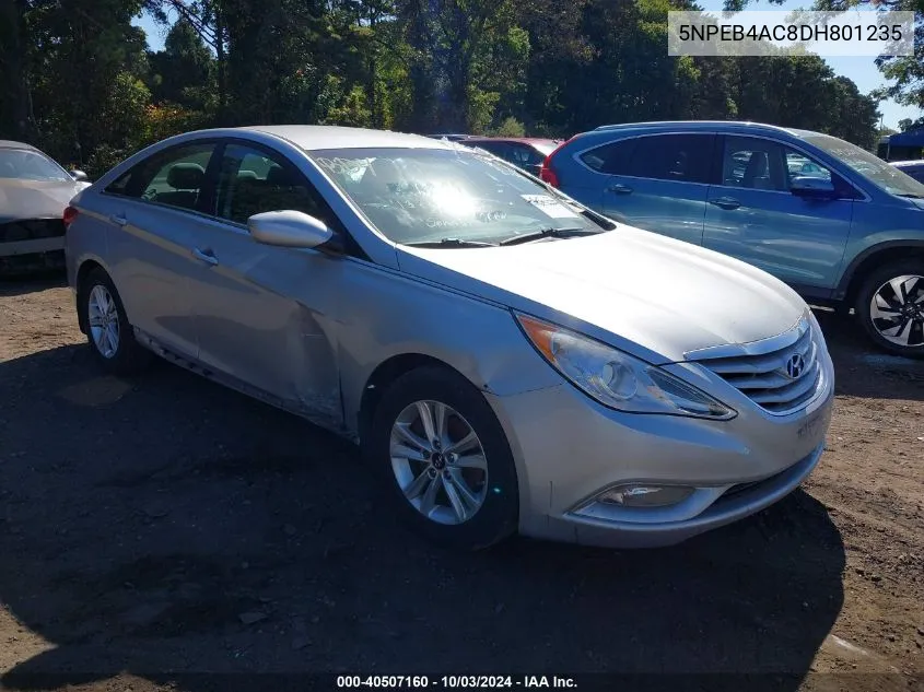 2013 Hyundai Sonata Gls VIN: 5NPEB4AC8DH801235 Lot: 40507160