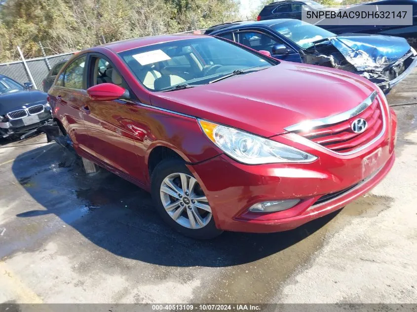 2013 Hyundai Sonata Gls VIN: 5NPEB4AC9DH632147 Lot: 40513109