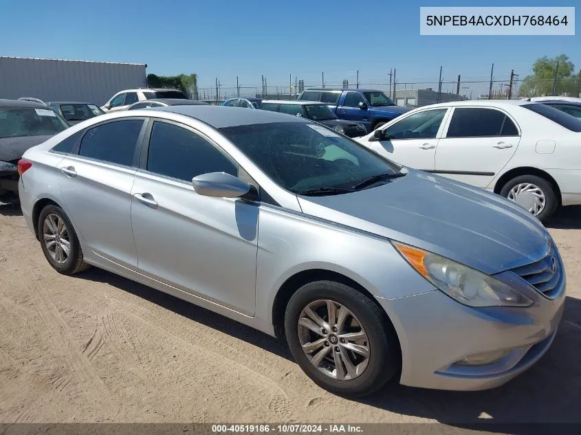 2013 Hyundai Sonata Gls VIN: 5NPEB4ACXDH768464 Lot: 40519186