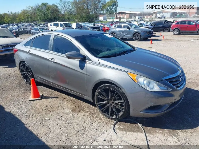 2013 Hyundai Sonata Gls VIN: 5NPEB4AC8DH632656 Lot: 40541511