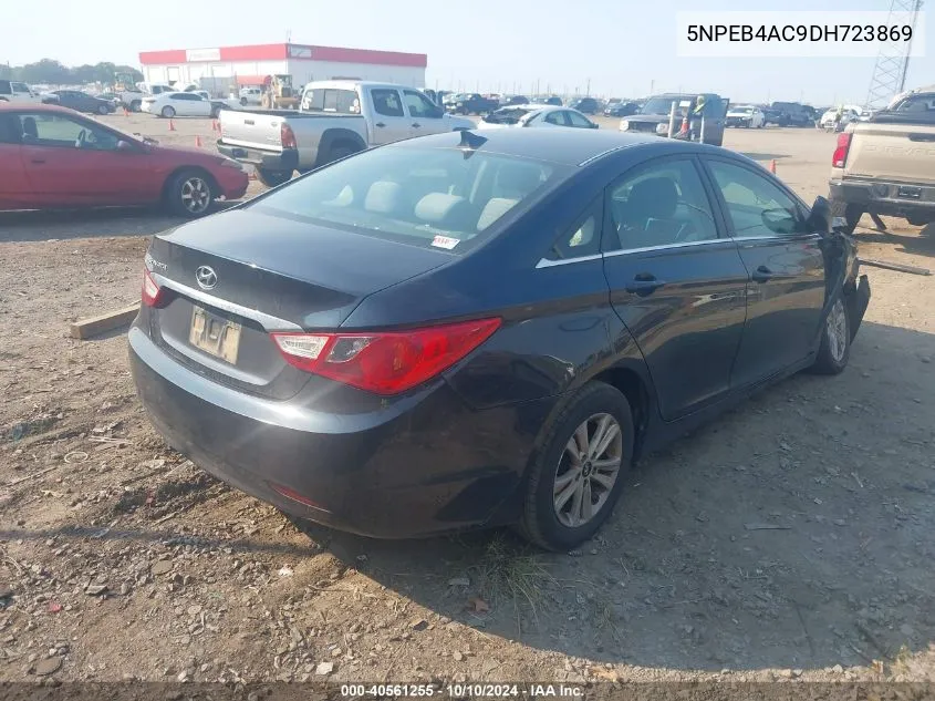 2013 Hyundai Sonata Gls VIN: 5NPEB4AC9DH723869 Lot: 40561255