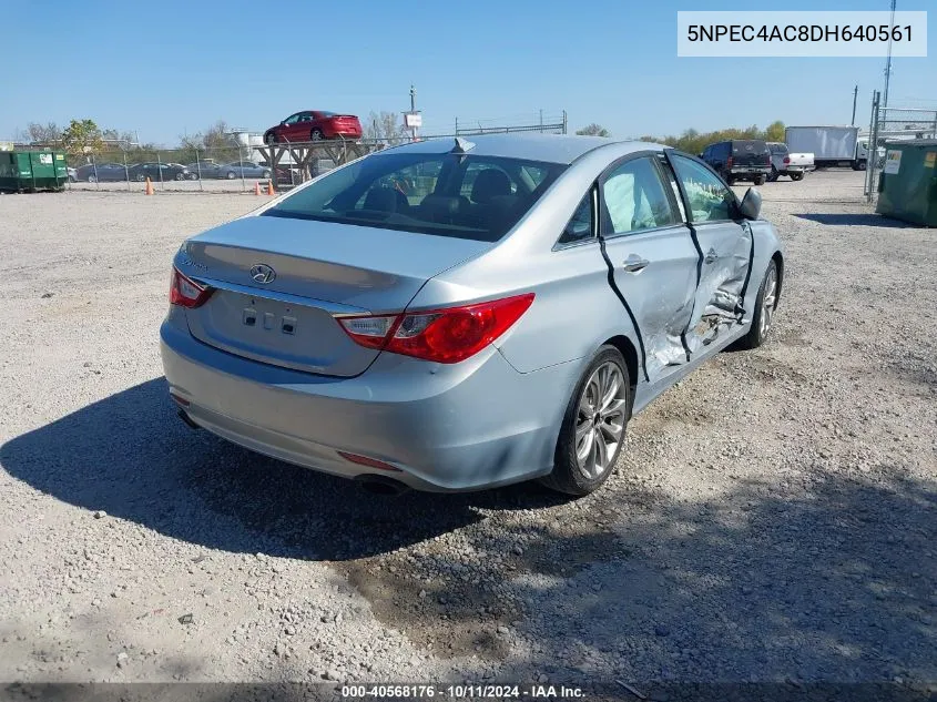 2013 Hyundai Sonata Se VIN: 5NPEC4AC8DH640561 Lot: 40568176