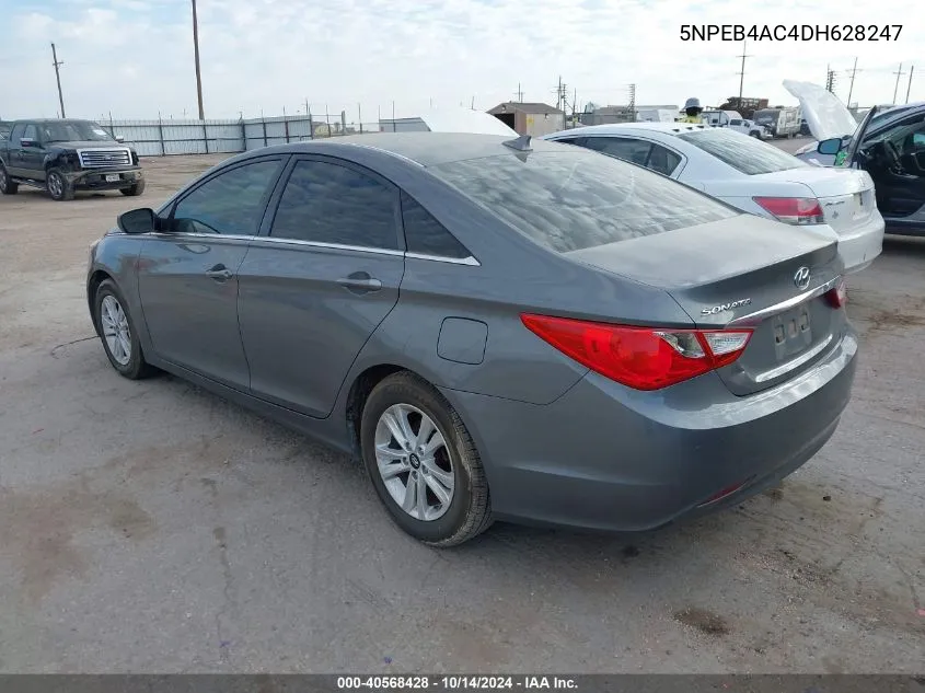 2013 Hyundai Sonata Gls VIN: 5NPEB4AC4DH628247 Lot: 40568428