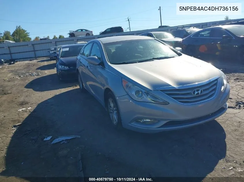 2013 Hyundai Sonata Gls VIN: 5NPEB4AC4DH736156 Lot: 40579750