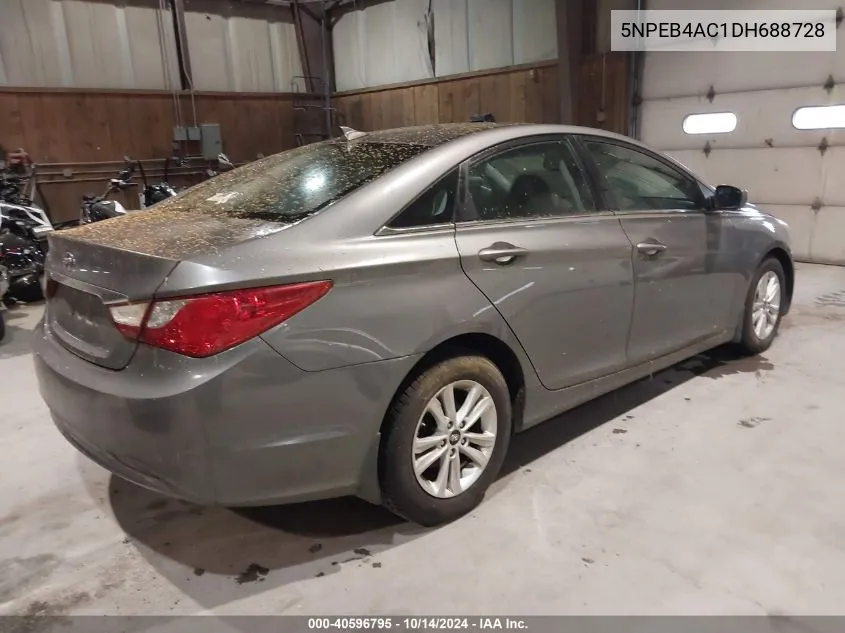 2013 Hyundai Sonata Gls VIN: 5NPEB4AC1DH688728 Lot: 40596795