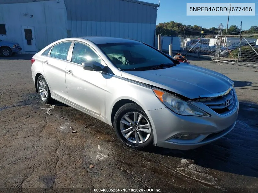 5NPEB4AC8DH677466 2013 Hyundai Sonata Gls