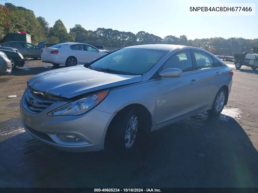 5NPEB4AC8DH677466 2013 Hyundai Sonata Gls