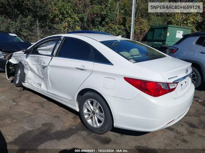 2013 Hyundai Sonata Gls VIN: 5NPEB4AC8DH659128 Lot: 40606851