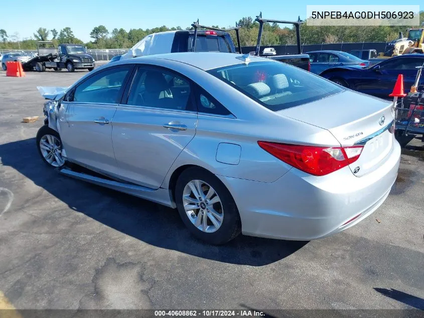 2013 Hyundai Sonata Gls VIN: 5NPEB4AC0DH506923 Lot: 40608862