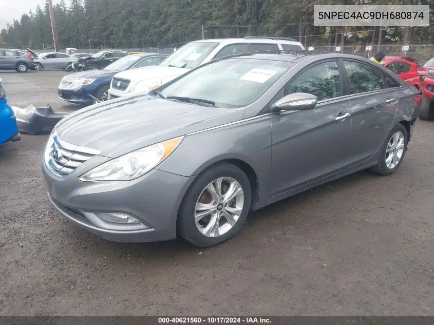 2013 Hyundai Sonata Limited VIN: 5NPEC4AC9DH680874 Lot: 40621560