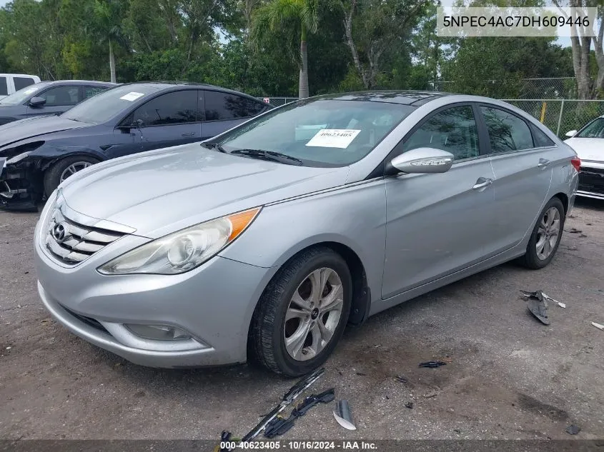 2013 Hyundai Sonata Limited VIN: 5NPEC4AC7DH609446 Lot: 40623405