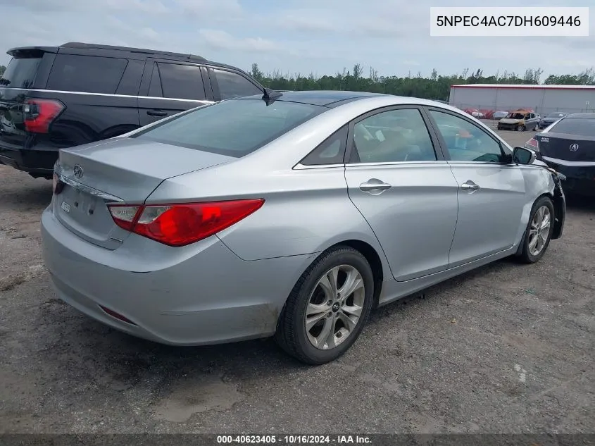 2013 Hyundai Sonata Limited VIN: 5NPEC4AC7DH609446 Lot: 40623405