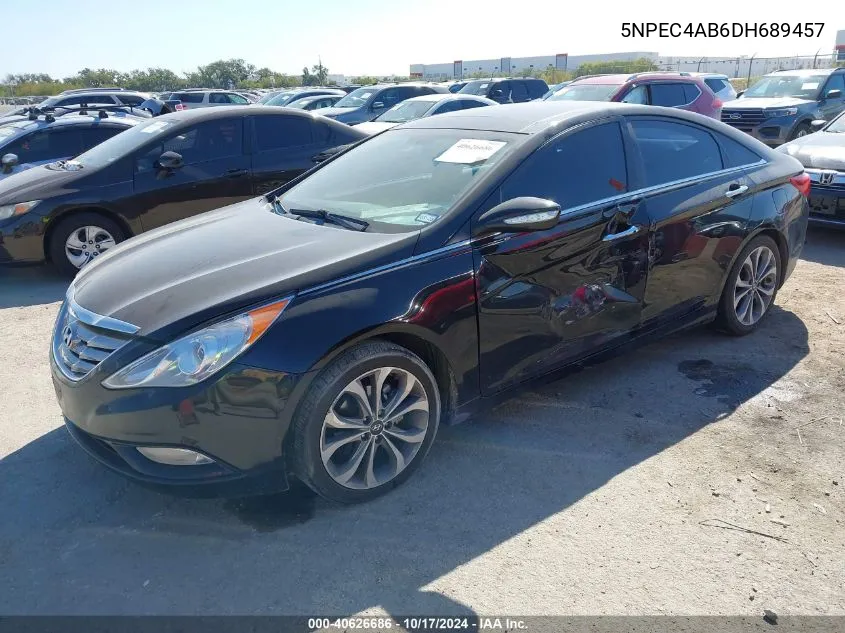 2013 Hyundai Sonata Limited 2.0T VIN: 5NPEC4AB6DH689457 Lot: 40626686