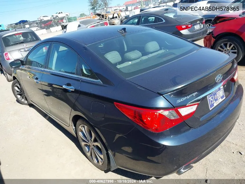 2013 Hyundai Sonata Se 2.0T VIN: 5NPEC4AB5DH578365 Lot: 40627998