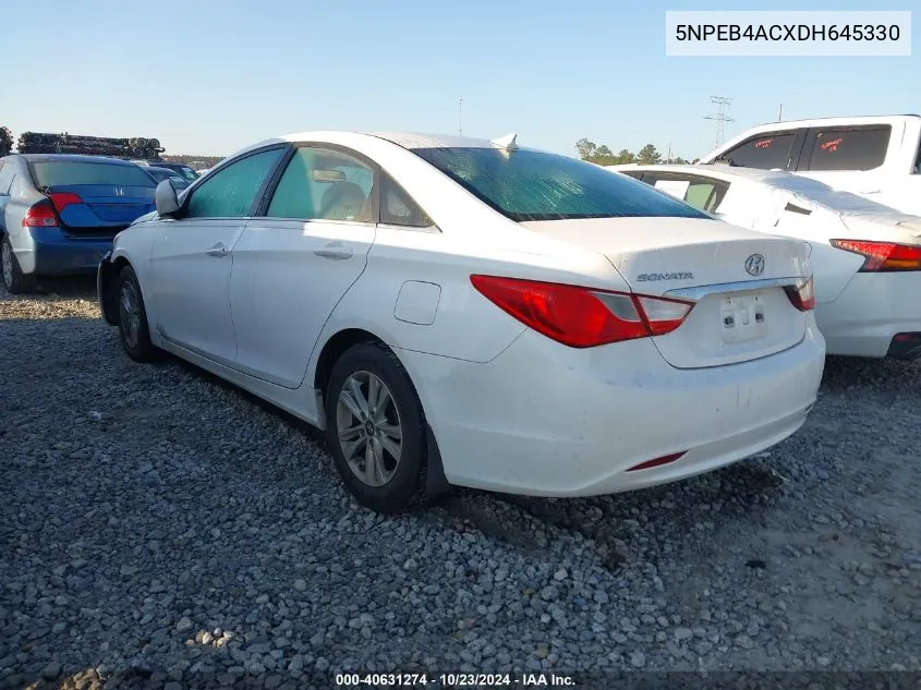 5NPEB4ACXDH645330 2013 Hyundai Sonata Gls