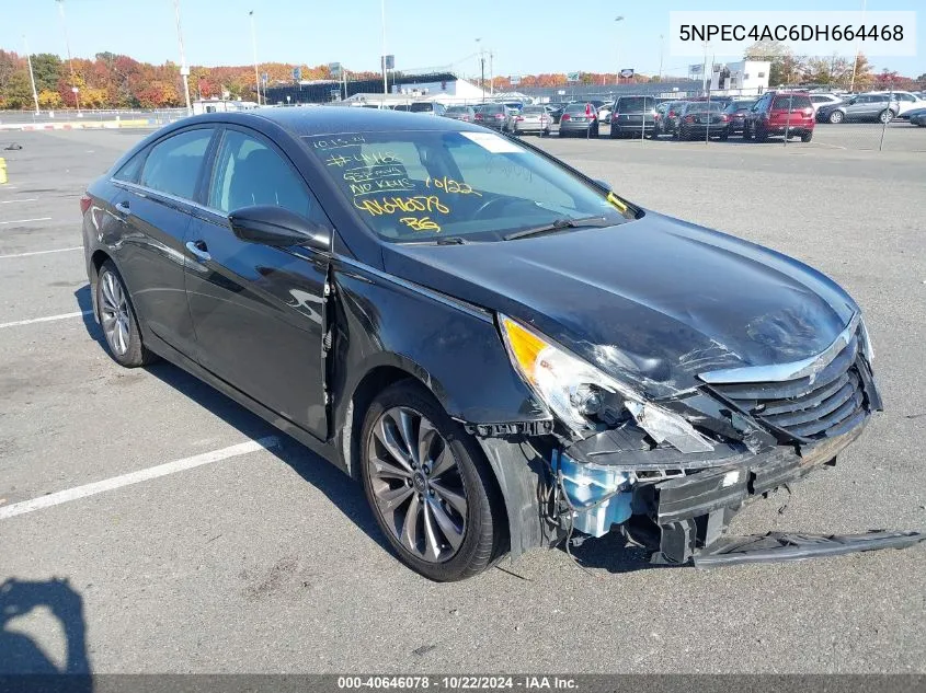 5NPEC4AC6DH664468 2013 Hyundai Sonata Se