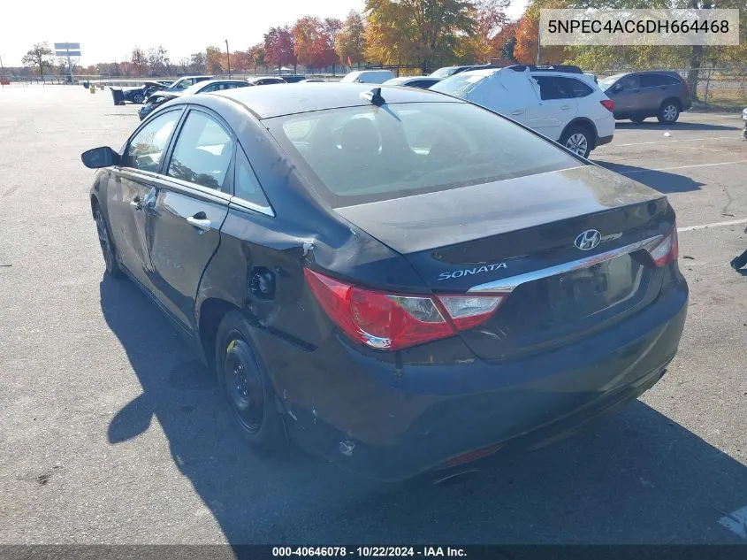 5NPEC4AC6DH664468 2013 Hyundai Sonata Se