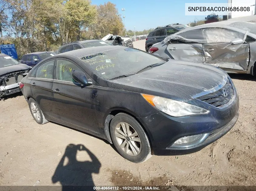 2013 Hyundai Sonata Gls VIN: 5NPEB4AC0DH686808 Lot: 40654112