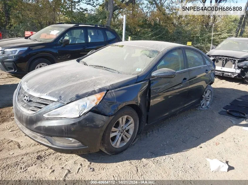 2013 Hyundai Sonata Gls VIN: 5NPEB4AC0DH686808 Lot: 40654112