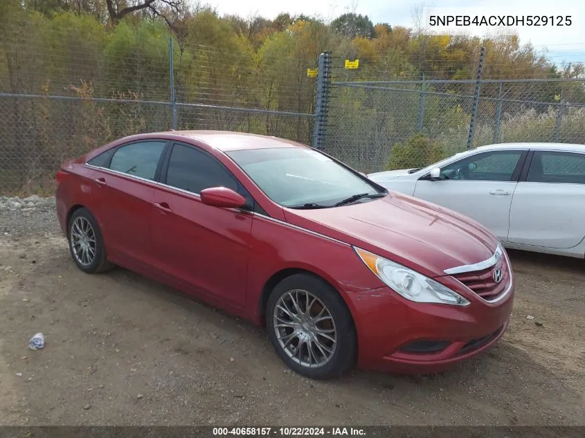 2013 Hyundai Sonata Gls VIN: 5NPEB4ACXDH529125 Lot: 40658157