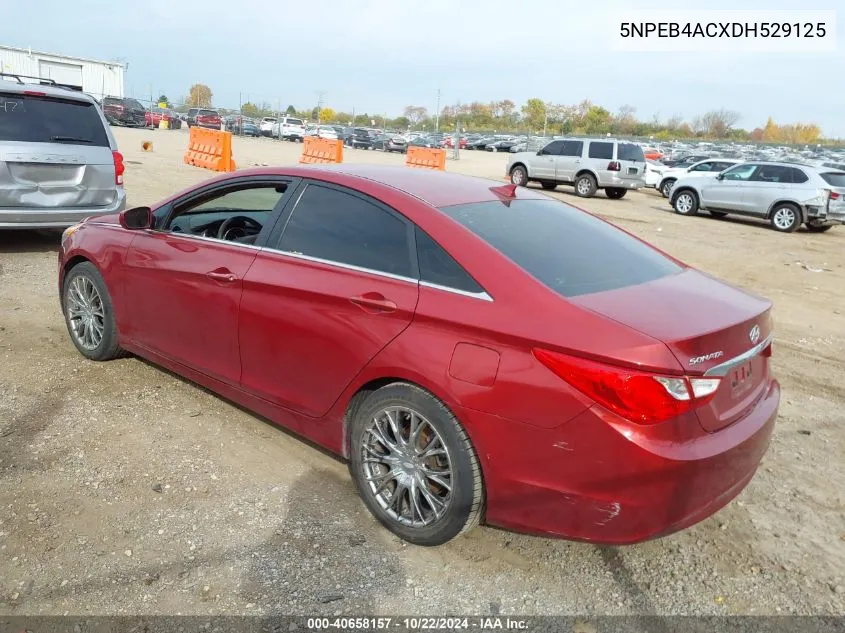 2013 Hyundai Sonata Gls VIN: 5NPEB4ACXDH529125 Lot: 40658157