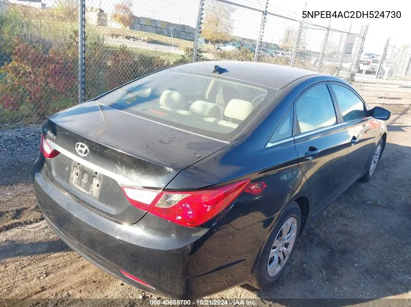 5NPEB4AC2DH524730 2013 Hyundai Sonata Gls