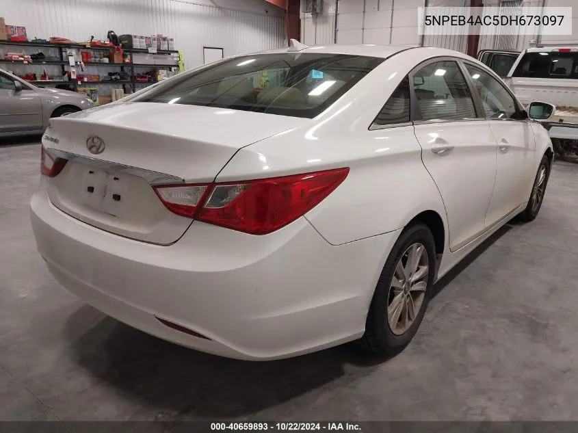 2013 Hyundai Sonata Gls VIN: 5NPEB4AC5DH673097 Lot: 40659893