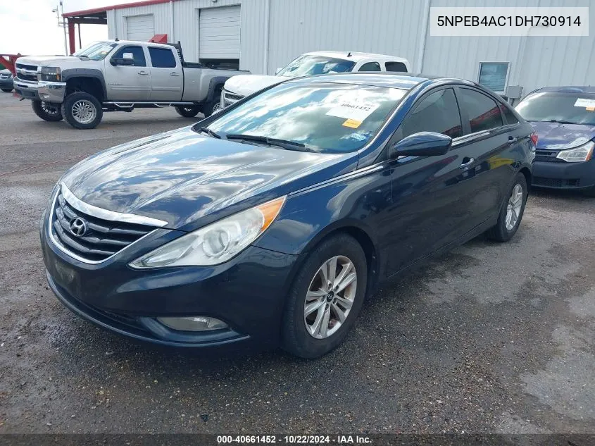 2013 Hyundai Sonata Gls VIN: 5NPEB4AC1DH730914 Lot: 40661452