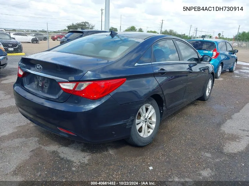 2013 Hyundai Sonata Gls VIN: 5NPEB4AC1DH730914 Lot: 40661452