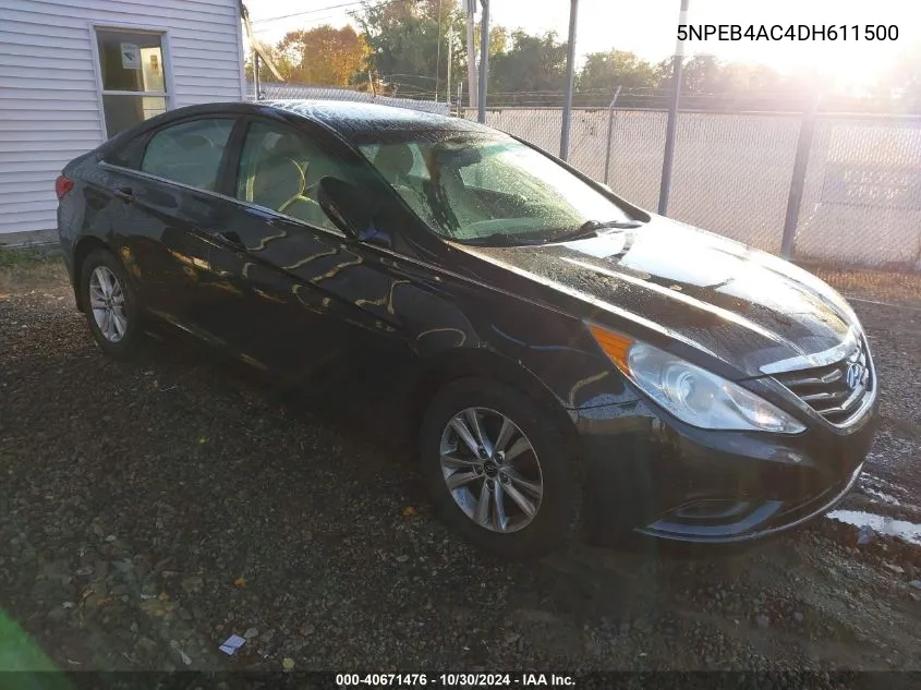 5NPEB4AC4DH611500 2013 Hyundai Sonata Gls