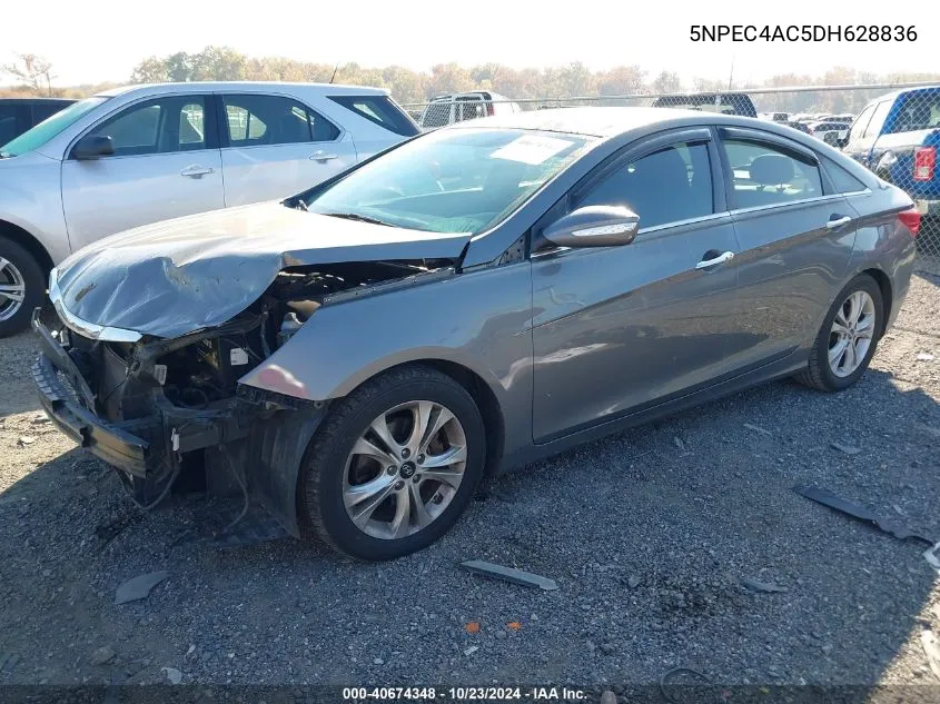 2013 Hyundai Sonata Limited VIN: 5NPEC4AC5DH628836 Lot: 40674348